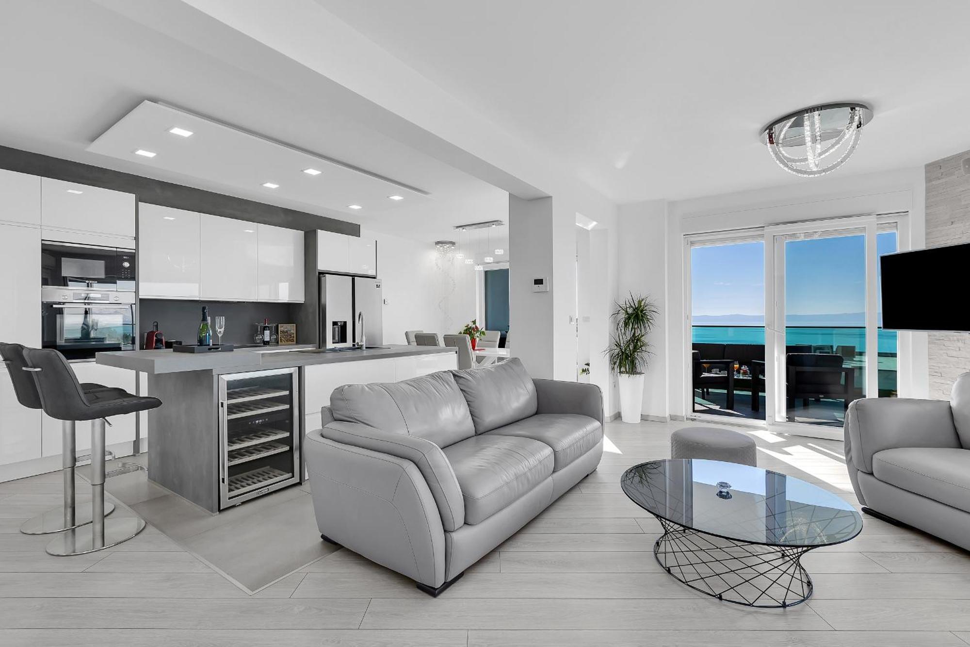 Exclusive Penthouse Big Blue With Private Jacuzzi Appartement Makarska Buitenkant foto