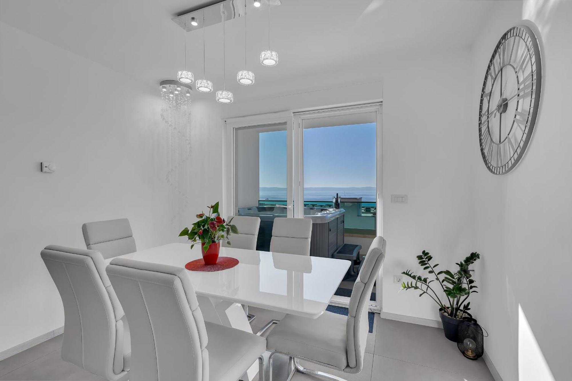 Exclusive Penthouse Big Blue With Private Jacuzzi Appartement Makarska Buitenkant foto